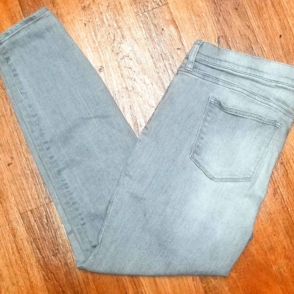 J.Crew stretch jean's, skinny, 33, grey